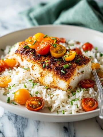 Grilled Chilean Sea Bass with Mango Salsa Recipe