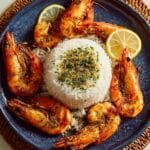 Baked Colossal Shrimp with Garlic and Herb Seasoning Recipe