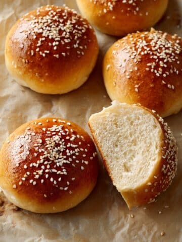 Brioche Burger Buns Recipe