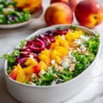 Nectarine Salad with Arugula and Cheddar Recipe
