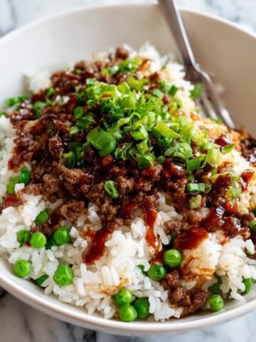 Minced Beef Fried Rice Recipe