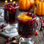 Easy Mulled Cider with Orange and Cranberries Recipe