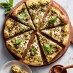 Chicken Pesto Flatbread Pizza Recipe