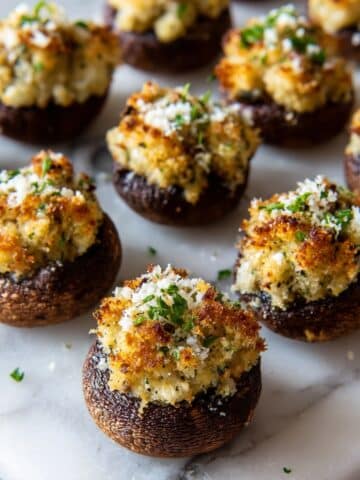 Sausage and Sage Stuffed Mushrooms Recipe