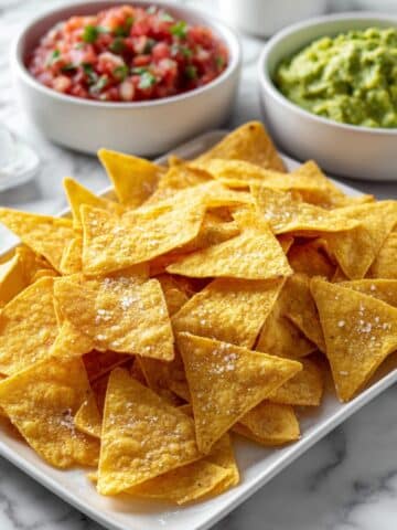Homemade Baked Tortilla Chips Recipe