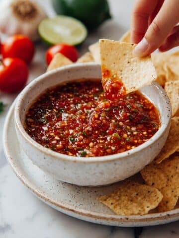 Oven Roasted Salsa Recipe