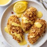 Nut and Seed Crusted Chicken with Honey Mustard Sauce Recipe