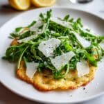 Chicken Milanese with Arugula and Parmesan Recipe