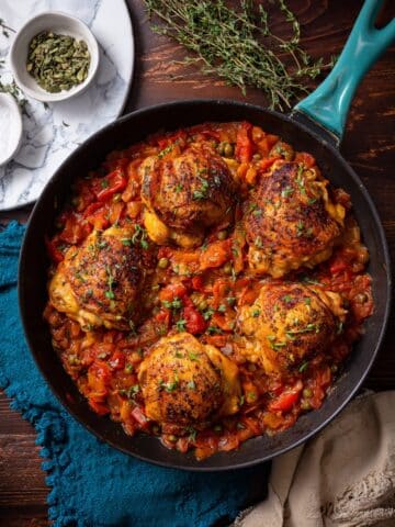 Easy Chicken Cacciatore Recipe