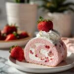 Strawberry Swiss Roll Recipe