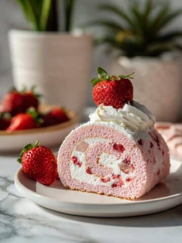 Strawberry Swiss Roll Recipe