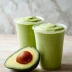 Creamy Avocado Pineapple Kale Smoothie Recipe