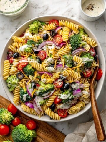 Ranch Pasta Salad Recipe