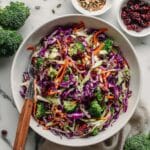 Broccoli Slaw with Cranberries and Sunflower Seeds Recipe