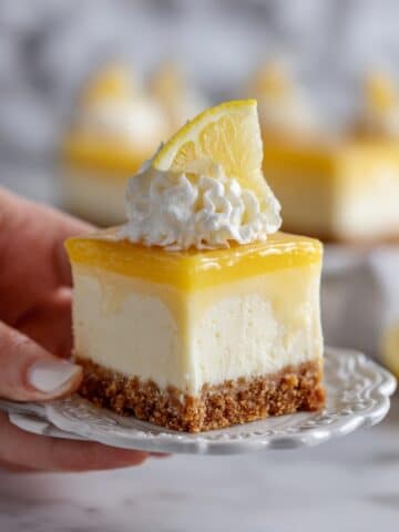 Instant Pot Meyer Lemon Cheesecake Recipe