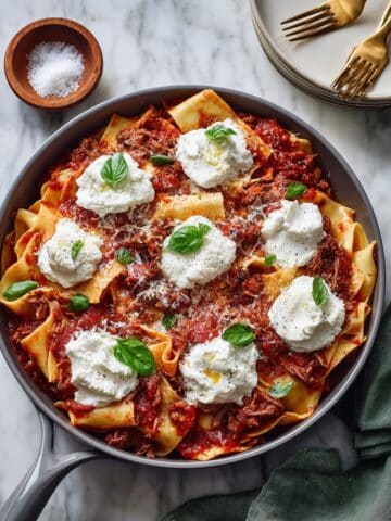 Dinner for Two: Skillet Lasagna Recipe