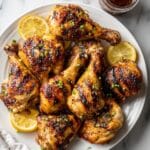 Juicy Grilled Chicken Leg Quarters with BBQ Glaze Recipe