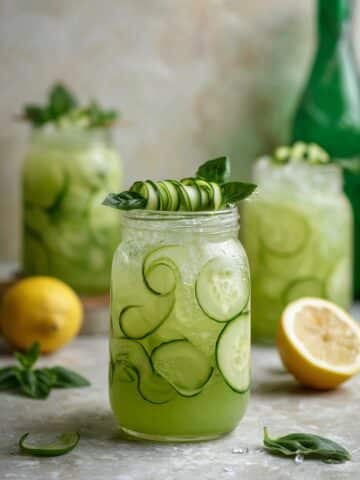 Cucumber Basil Smash Recipe