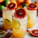 Charred Grapefruit and Ginger Fizz with Chilli Syrup Mocktail Recipe
