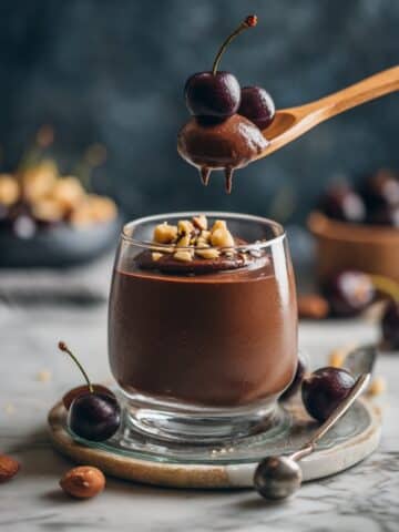 Luxurious Italian Hot Chocolate with Kirsch and Hazelnuts Recipe