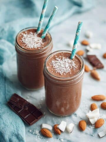 Almond Coconut Warm Smoothie Recipe
