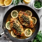 Lemon Chicken Piccata with Spaghetti Recipe