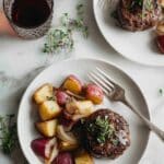 Easy Salisbury Steak with Roasted Potatoes Recipe