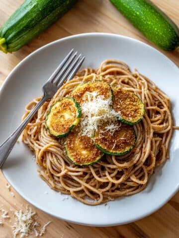 Dinner for Two: Fried Zucchini Pasta Recipe