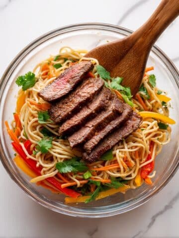 Soba Noodle Steak Salad Recipe