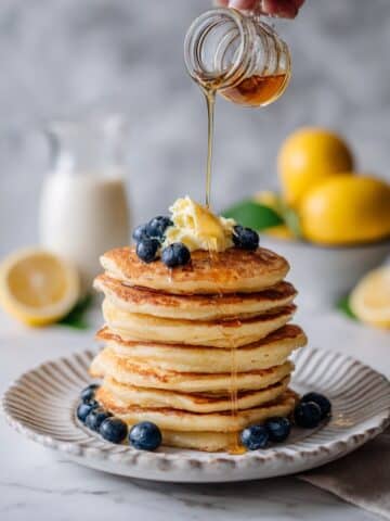 Lemon Ricotta Pancakes Recipe