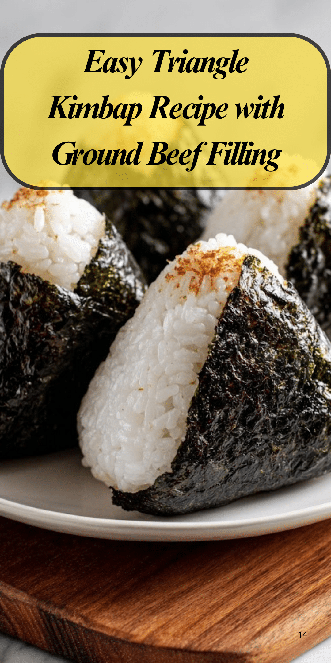 Triangle Rice Recipes Triangle Kimbap Recipe: Irresistibly Flavorful Korean Snack