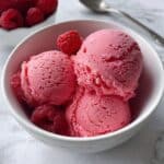 3-Ingredient Raspberry Sorbet Recipe