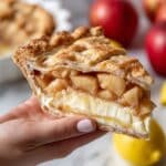 Homemade Apple Pie with Cheesecake Layer Recipe