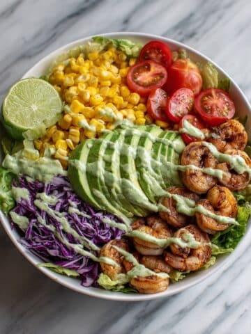 Shrimp Taco Salad Recipe