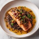 Easy Maple Dijon Salmon Recipe (Air Fryer Option) Recipe
