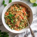 Thai Quinoa Salad with Fresh Herbs and Lime Vinaigrette Recipe