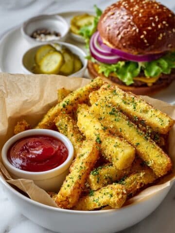 Crispy Parmesan Polenta Fries Recipe