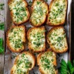 Easy Dairy-Free Vegan Garlic Toast Recipe