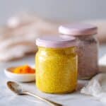 Peach Chia Pudding with Caramelized Peaches Recipe