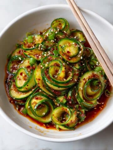 Spicy Asian Cucumber Salad Recipe
