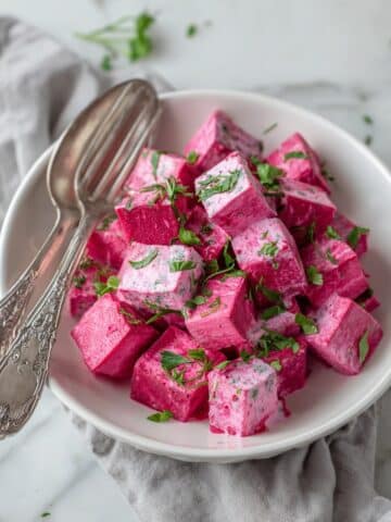 Russian Beet and Mayo Salad Recipe