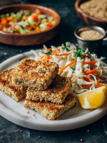 Baked Oat-Crusted Cod Fillets Recipe