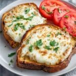 Cheese Grenki: Russian-Style French Toast with Melted Cheese and Garlic Recipe