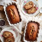 Moist Gluten Free Chocolate Chip Peanut Banana Bread Recipe