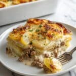 Slow Cooker Beef and Potato Au Gratin Recipe