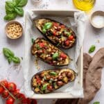 Vegan Stuffed Eggplant Recipe