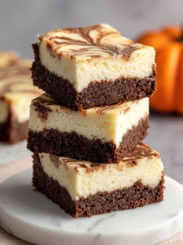 Marbled Pumpkin Cheesecake Bars Recipe