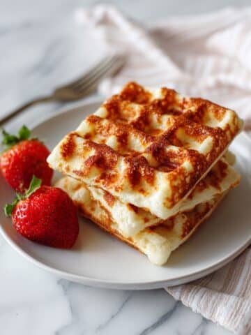Perfectly Crispy & Chewy Mochi Waffles Recipe