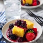 Vegan Gluten-Free Berry Cobbler Recipe