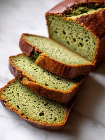 Vegan Matcha Pound Cake Recipe